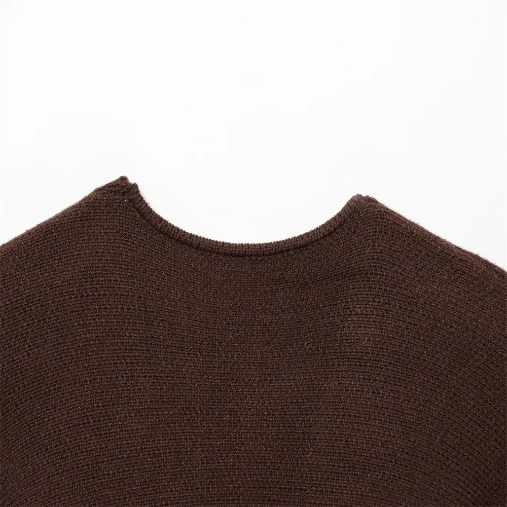 Women's Belted Knitted Cardigan | V-Neck Long Sleeve Sweater Coat for Autumn Fall Lumenhaus Collective