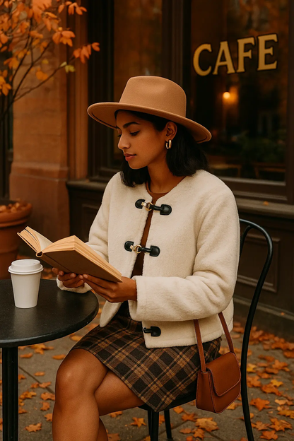 Fall Breeze Front Clasp Casual Jacket – European-American Chic Lumenhaus Collective