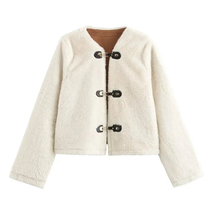Fall Breeze Front Clasp Casual Jacket – European-American Chic Lumenhaus Collective