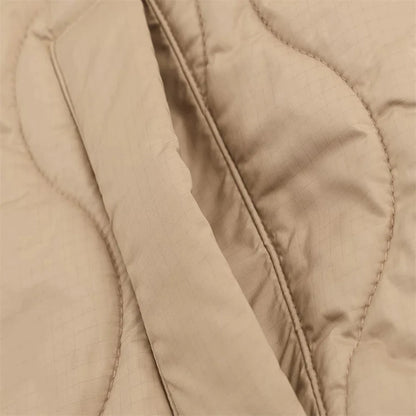 Abela Women's Quilted Hooded Waterproof Cotton Jacket - Autumn Winter Fashion Outerwear Lumenhaus Collective